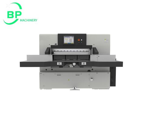 品質  High Speed Hydraulic Computerized Paper Guillotine K Serial Machines Paper Cutter and Cutting QZYK130 工場