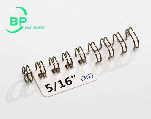 中国 品質ワイヤ O スロール 製造 3: 1 ピッチと 2: 1 ピッチ 半自動または自動結合マシンに使用