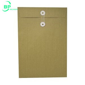 Kraft envelope file auxiliary equipment for button and string cut BP002 Made in china