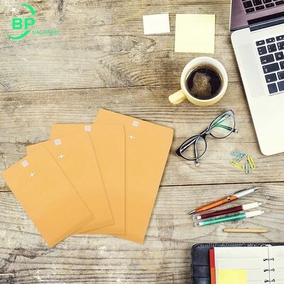 クラフト・クラップ封筒機 bp001 穴穴と金属・クラップ挿入付き