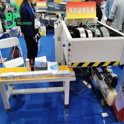 ワイヤーO製本用自動紙パンチングマシン APM420