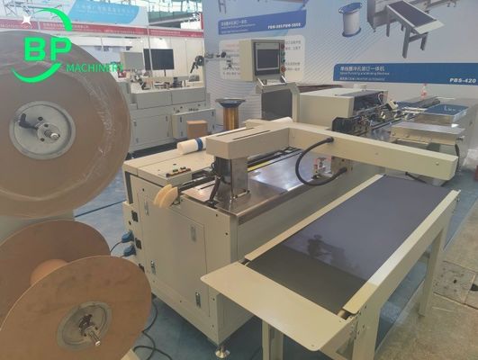 ノートブックとカレンダー用の自動ワイヤリング・パンシング・マシン PBW580S