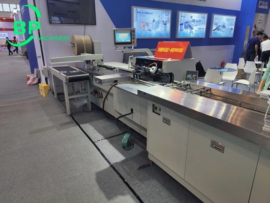 ノートブックとカレンダー用の自動ワイヤリング・パンシング・マシン PBW580S