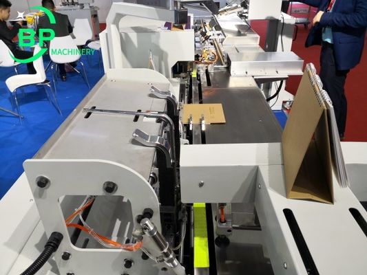 ノートブックとカレンダー用の自動ワイヤリング・パンシング・マシン PBW580S