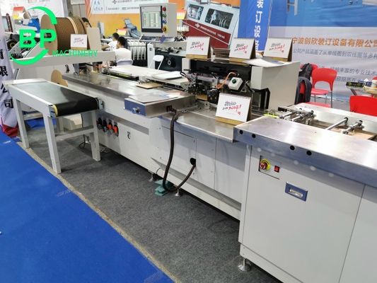 ノートブックとカレンダー用の自動ワイヤリング・パンシング・マシン PBW580S