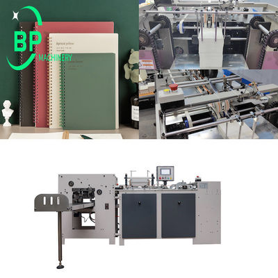 Automatic Loose Leaf Notebook Punching Machine  for Min A7 Max A4 Size spiral & wire o notebook